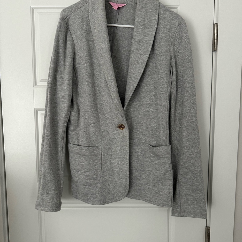 Lilly Pulitzer Grey Blazer